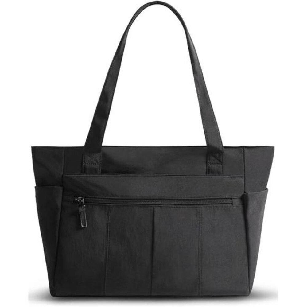 Waterproof nylon tote bag for women shoulder handbag work travel school zipper